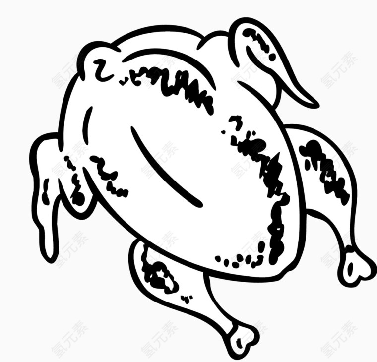 飞翔的火鸡
