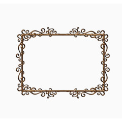 欧式花边边框素材