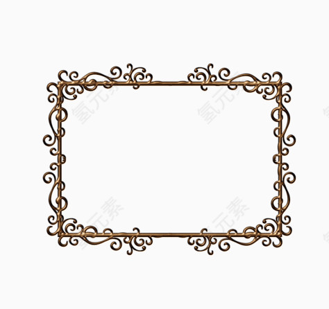 欧式花边边框素材