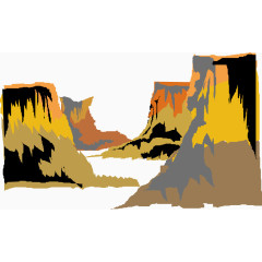 矢量创意设计月球环形山图标