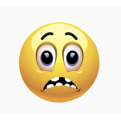 漏出牙齿的表情