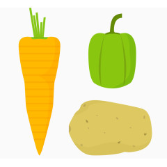 胡萝卜土豆辣椒