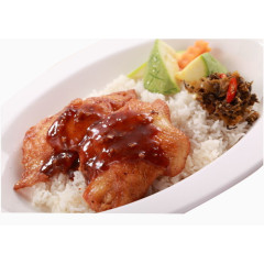 美味鸡肉饭