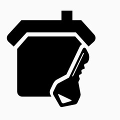 房子和钥匙图标