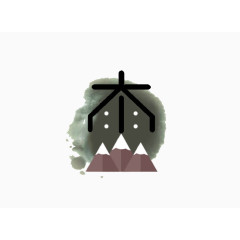 创意下雪图标元素