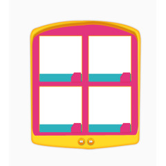 矢量商品展示框底框