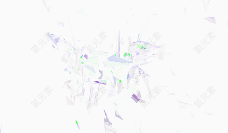 科技元素光影线