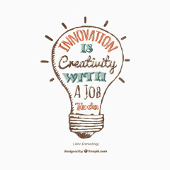 矢量创意灯泡素材