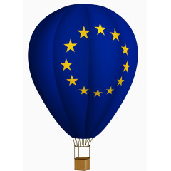 矢量热气球国家