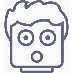 惊讶Outline-Smash-icons