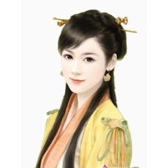 卡通素材人物素描