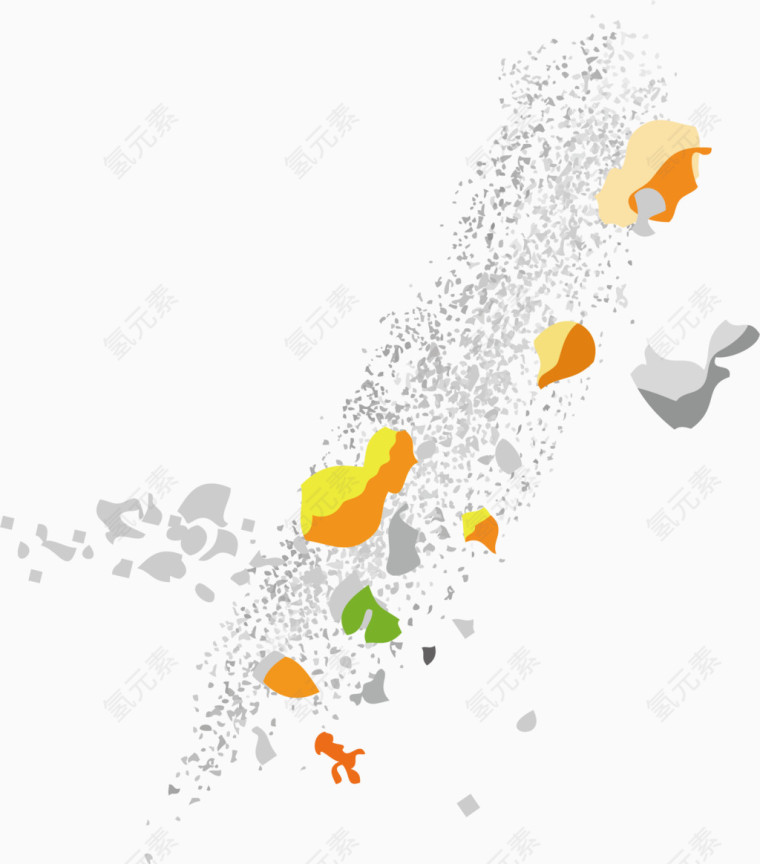 灰色碎片