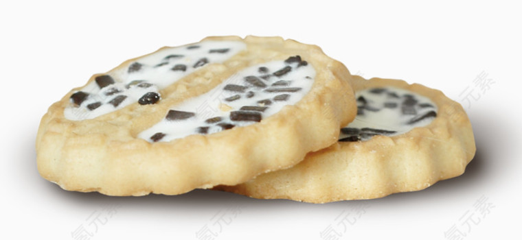 棕色创意饼干