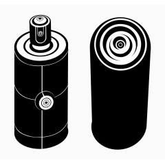 矢量电子产品黑白