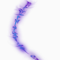 佛文宝蓝色炫光