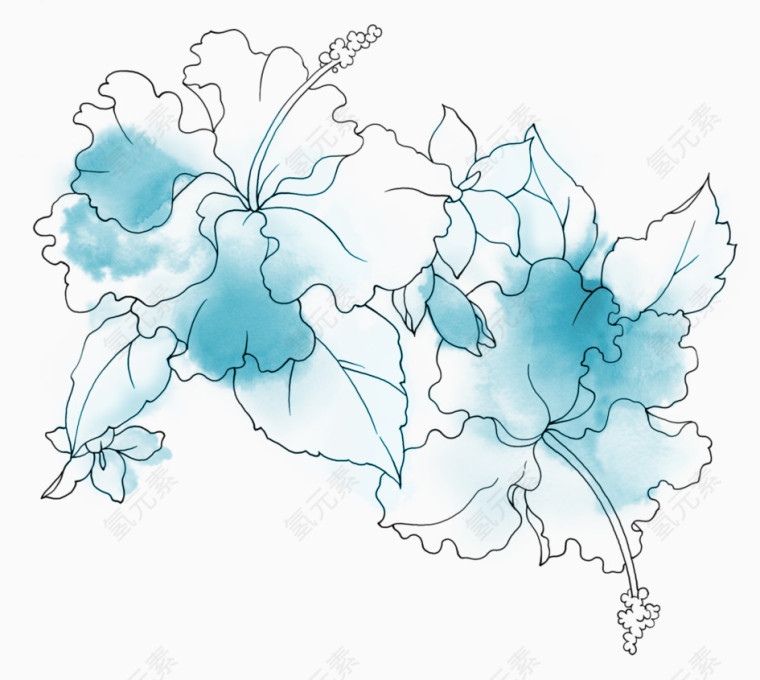 父亲节感恩配图装饰背景