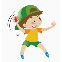 卡通幼儿园人物素材