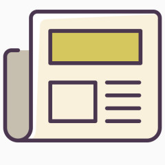 文件金融杂志杂志新闻报纸小报线的颜色组合2