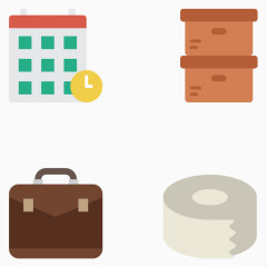 办公室元素图标