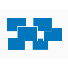 相框装饰堆积素材