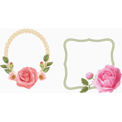 花朵装饰元素矢量素材