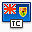 国旗土耳其人和凯科斯群岛岛屿fatcow-hosting-additional-icons