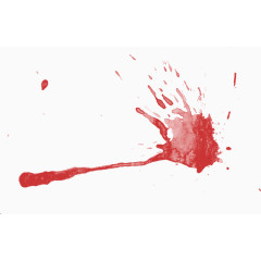 油漆水墨泼墨溅落红色矢量图