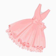 卡通手绘连衣裙