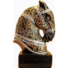 欧式马头工艺品摆件