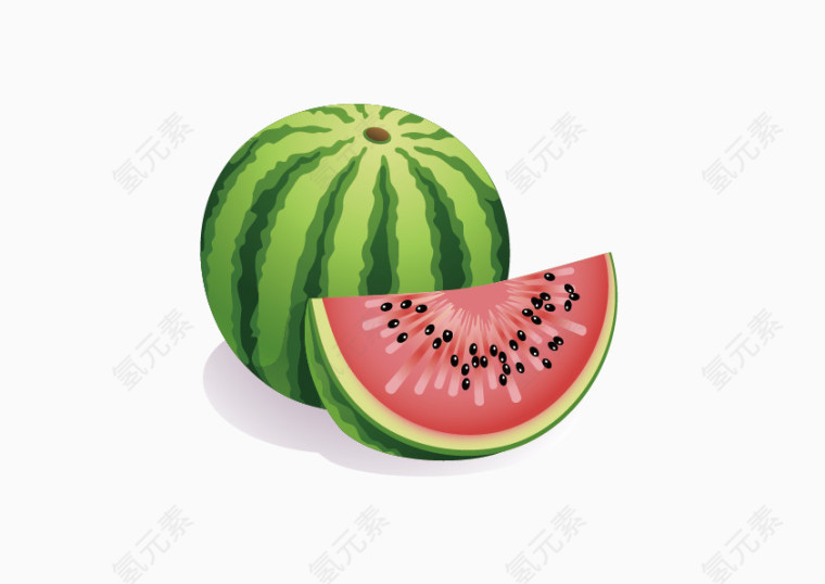 矢量西瓜