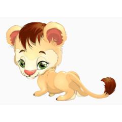 卡通小狮子素材