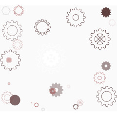 科技机械齿轮底纹