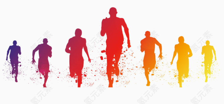 奔跑素材