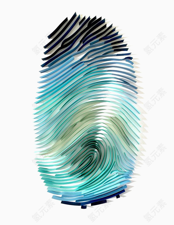 油画风格的指纹