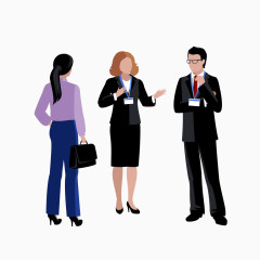 工作人员合作场景