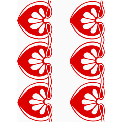 中国风花纹