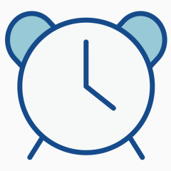 卡通精美图标闹钟