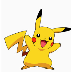 皮卡丘图形素材免抠