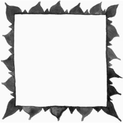 不规则方形边框