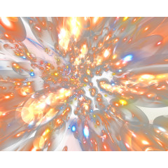 科技图案科技背景装饰 金色光芒效果