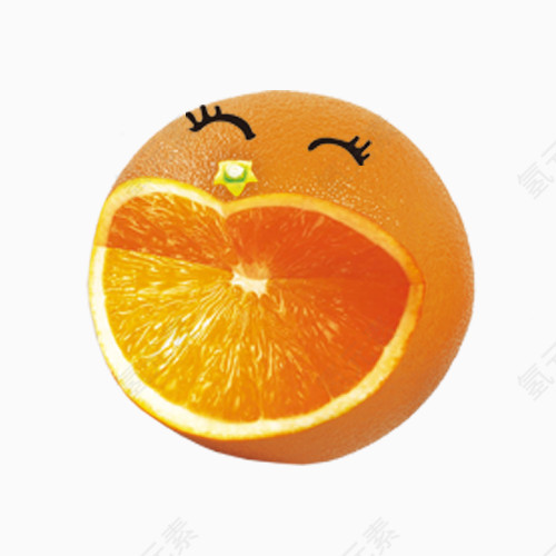 笑脸橘子君