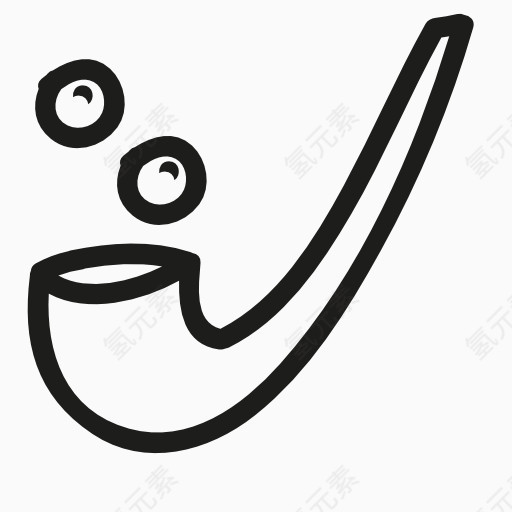 手绘烟斗