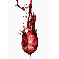 飞溅的红酒