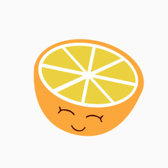 六一儿童节卡通素材柠檬