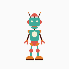 卡通机器人
