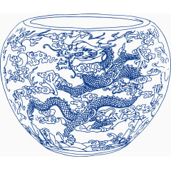 青花瓷花纹