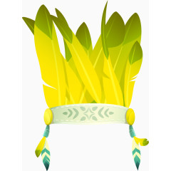 印第安羽毛头饰