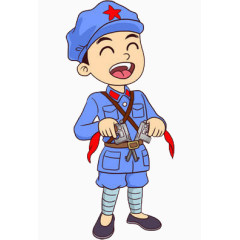 大笑红军Q版人物