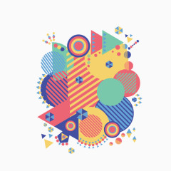 装饰背景图案 潮流  花纹 背景图案 时尚