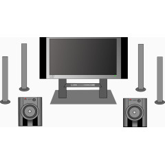 家庭电视与音响